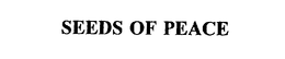 SEEDS OF PEACE trademark