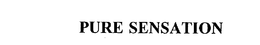 PURE SENSATION trademark