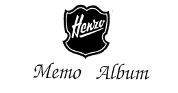HENZO MEMO ALBUM trademark