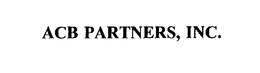 ACB PARTNERS, INC. trademark