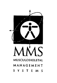 MMS MUSCULOSKELETAL MANAGEMENT SYSTEMS trademark