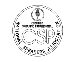 NATIONAL SPEAKERS ASSOCIATION NSA CERTIFIED SPEAKING PROFESSIONAL CSP trademark