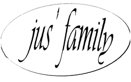 JUS' FAMILY trademark