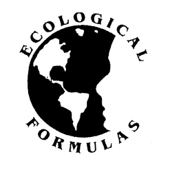 ECOLOGICAL FORMULAS trademark