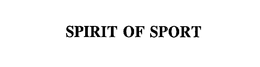 SPIRIT OF SPORT trademark