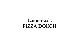 LAMONICA'S PIZZA DOUGH trademark