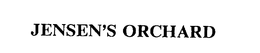 JENSEN'S ORCHARD trademark