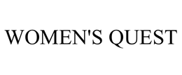WOMEN'S QUEST trademark