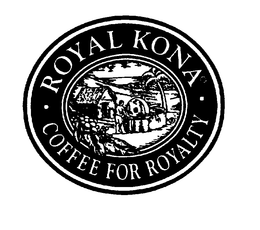 ROYAL KONA - COFFEE FOR ROYALTY trademark