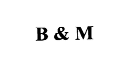 B&M trademark