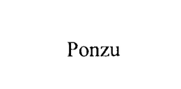 PONZU trademark