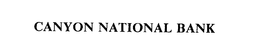 CANYON NATIONAL BANK trademark