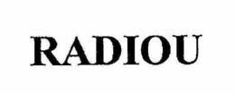 RADIOU trademark