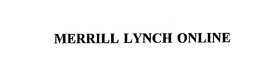 MERRILL LYNCH ONLINE trademark