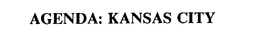 AGENDA: KANSAS CITY trademark