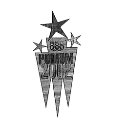 USA PODIUM 2002 trademark