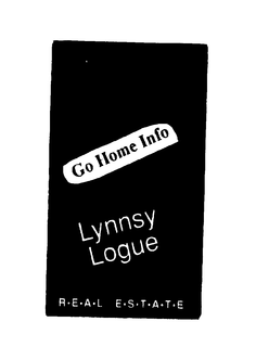 GO HOME INFO LYNNSY LOGUE REAL ESTATE trademark