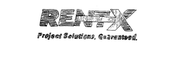 RENTX PROJECT SOLUTIONS, GUARANTEED. trademark