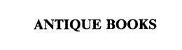 ANTIQUE BOOKS trademark