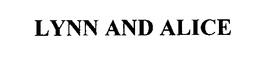 LYNN AND ALICE trademark