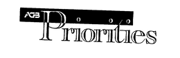 AGB PRIORITIES trademark
