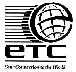 ETC YOUR CONNECTION TO THE WORLD trademark