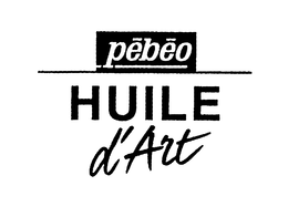 PEBEO HUILE D'ART trademark