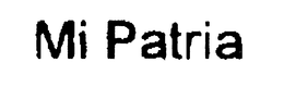 MI PATRIA trademark
