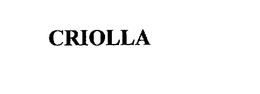 CRIOLLA trademark