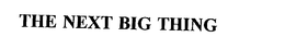 THE NEXT BIG THING trademark