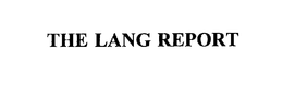 THE LANG REPORT trademark