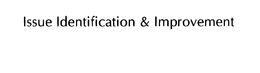 ISSUE IDENTIFICATION & IMPROVEMENT trademark