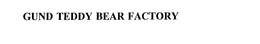 GUND TEDDY BEAR FACTORY trademark