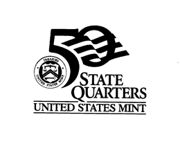 50 STATES QUARTERS UNITED STATES MINT trademark