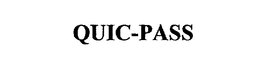 QUIC-PASS trademark