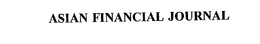 ASIAN FINANCIAL JOURNAL trademark