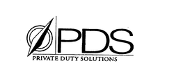 PDS PRIVATE DUTY SOLUTIONS trademark