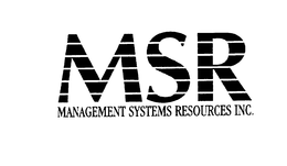 MSR MANAGEMENT SYSTEMS RESOURCES INC. trademark