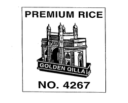 PREMIUM RICE NO. 4267 GOLDEN QILLA trademark