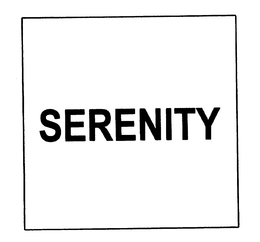 SERENITY trademark