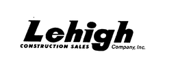LEHIGH CONSTRUCTION SALES COMPANY, INC. trademark