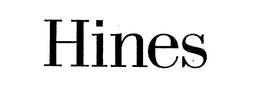 HINES trademark