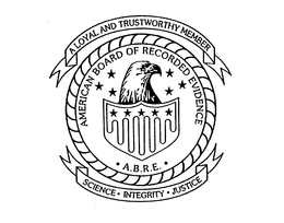 AMERICAN BOARD OF RECORDED EVIDENCE A.B.R.E. A LOYAL AND TRUSTWORTHY MEMBER SCIENCE INTEGRITY JUSTICE trademark