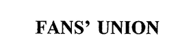 FANS' UNION trademark