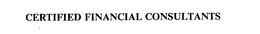CERTIFIED FINANCIAL CONSULTANTS trademark