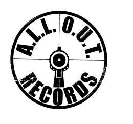 A.L.L. O.U.T. RECORDS trademark