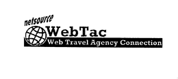 NETSOURCE WEBTAC WEB TRAVEL AGENCY CONNECTION trademark