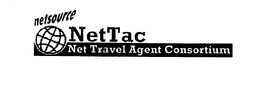 NETSOURCE NETTAC NET TRAVEL AGENT CONSORTIUM trademark