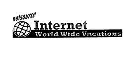 NETSOURCE INTERNET WORLDWIDE VACATIONS trademark