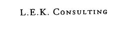 L.E.K. CONSULTING trademark